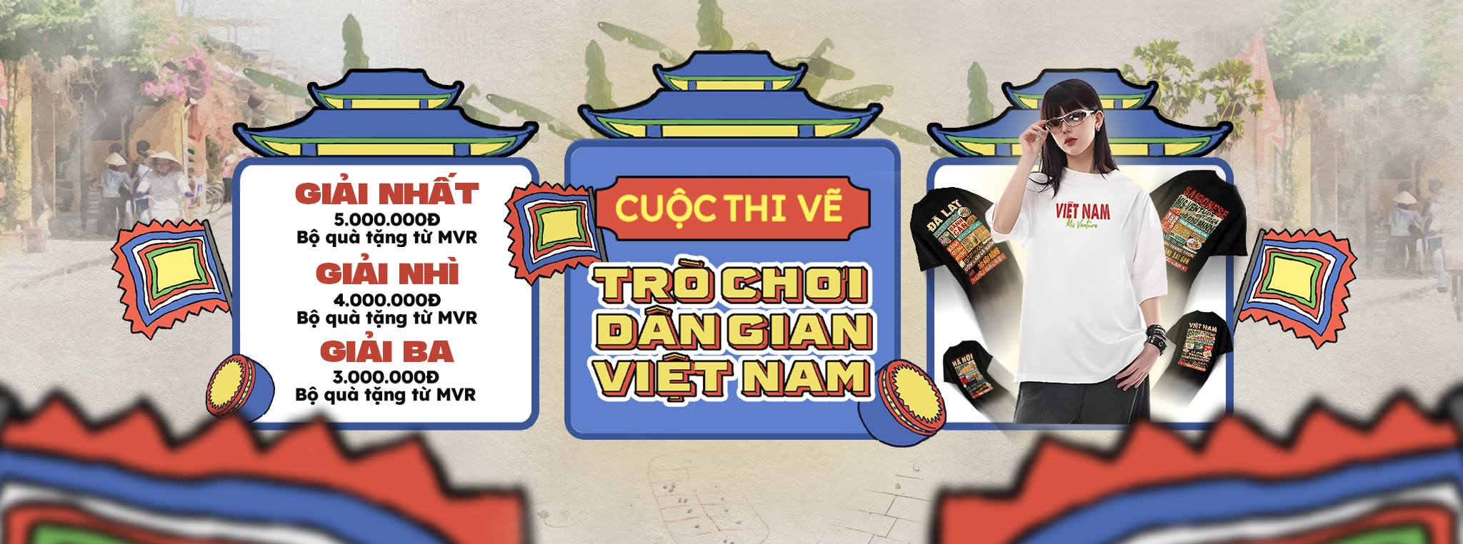 CÔNG BỐ THỬ THÁCH VẼ MINH HỌA #1: TRÒ CHƠI DÂN GIAN